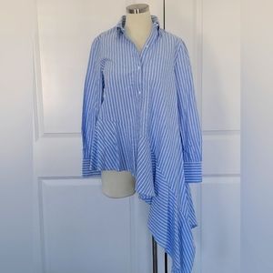 NWT Eri & Ali Anthropologie Asymmetrical Top